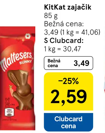 KitKat čokoládová tyčinka