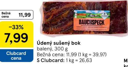 Údený sušený bok