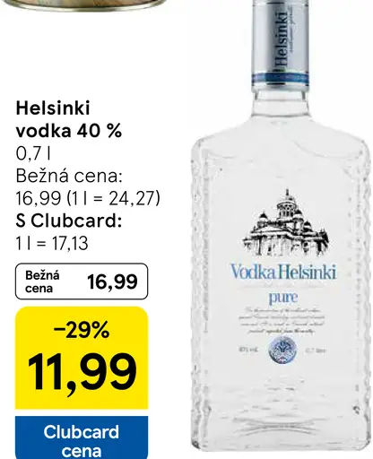 Helsinki Pure vodka 40%
