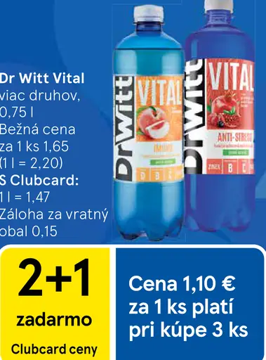 Dr Witt Vital nápoj