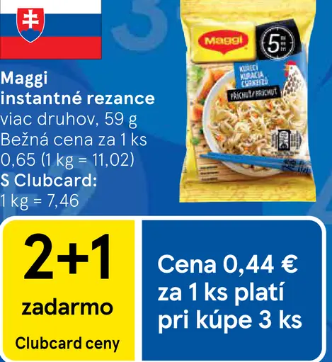 Maggi Instantné rezance