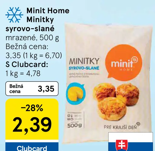 Mint Home Minity syrovo-slané mrazené