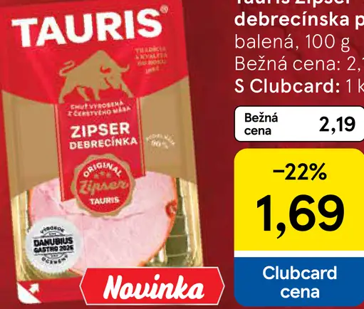 Tauris Zipser debrecínska pečeňka