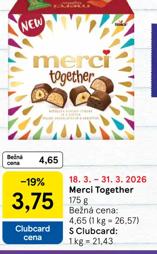 Merci Together bonboniéra