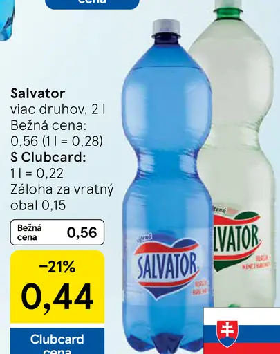 Salvator Minerálna voda