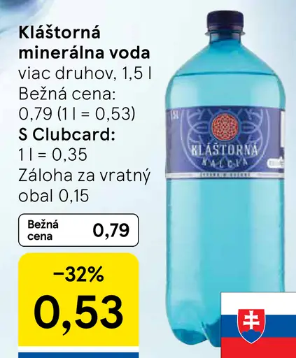 Kláštorná minerálna voda