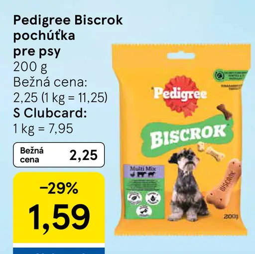 Pedigree Biscrok pochúťka pre psy