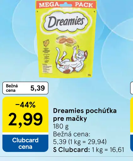 Dreamies pochúťka pre mačky