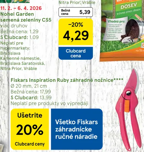 Fiskars Inspiration Ruby záhradné nožnice