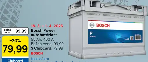 Bosch Power autobatéria
