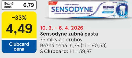 Sensodyne Repair zubná pasta