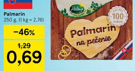 Palmarin na pečenie