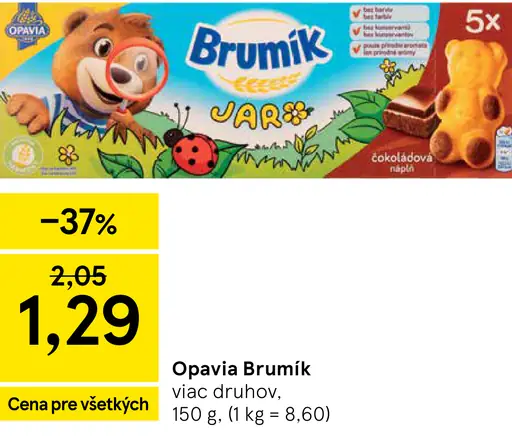 Opavia Brumík koláčik