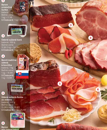 Baron sviatočná šunka