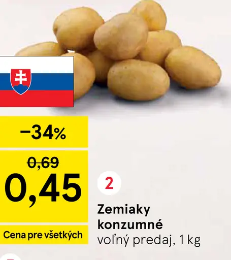 Zemiaky konzumné