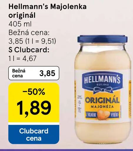Hellmann's Majolenka originál