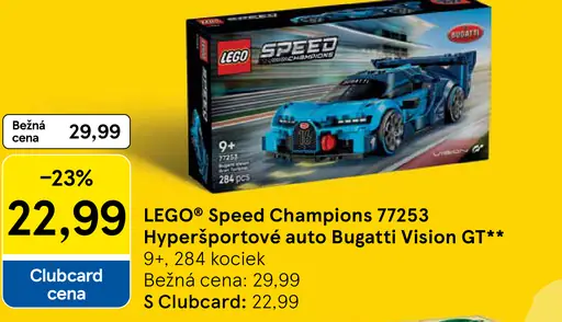 LEGO Speed Champions Hypersportové auto Bugatti Vision GT