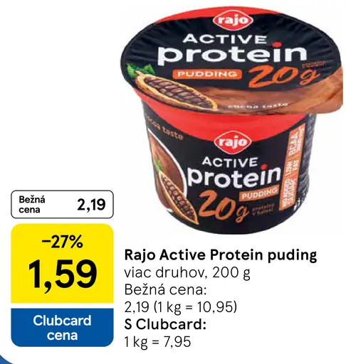 Rajo Active Protein puding