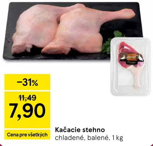 Kačacie stehno chladené, balené
