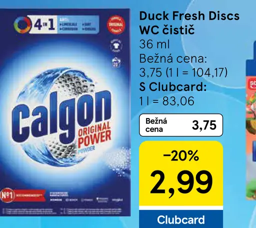 Calgon zmäkčovač vody