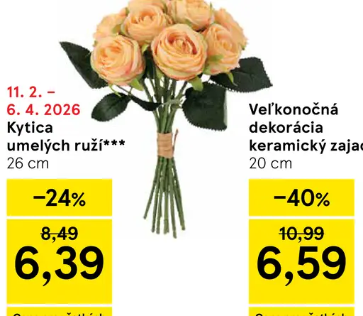 Veľkonočná dekorácia keramický zajačik 20 cm