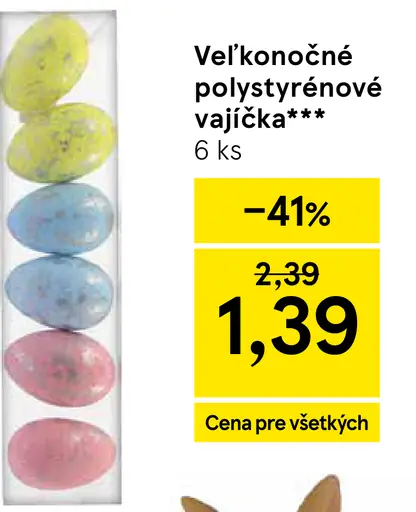 Veľkonočné polystyrénové vajíčka