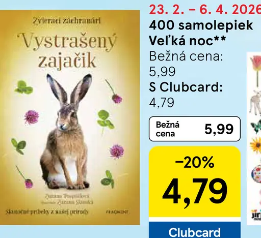 400 samolepiek Veľká noc kniha