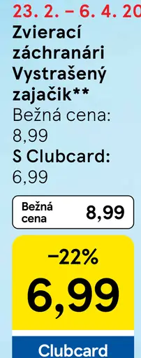 Zvierací záchranári Vystrasený zajačik kniha