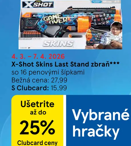 X-Shot Skins Last Stand zbraň