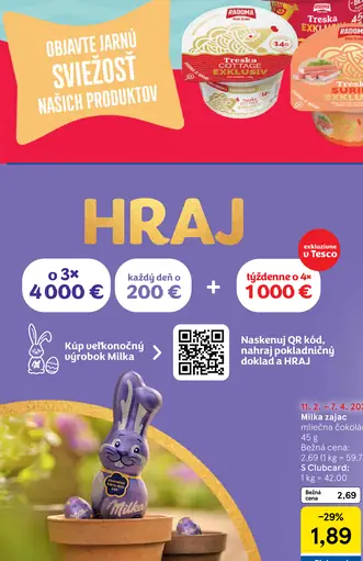 Milka Zajac mliečna čokoláda