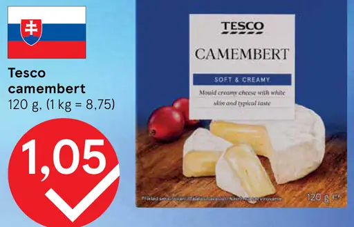 Tesco camembert