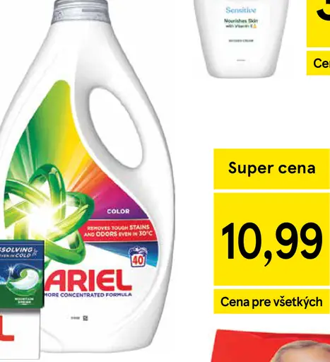 Ariel prací prostriedok