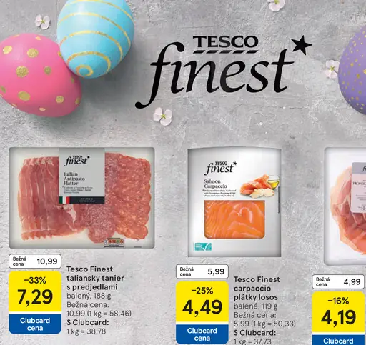 Tesco Finest prosciutto s figami