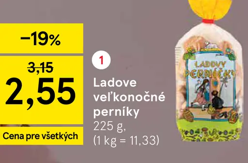 Ladove veľkonočné perníčky