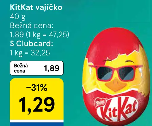 KitKat čokoládové vajíčko