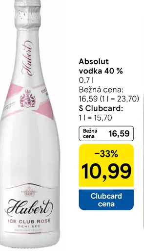 Absolut vodka 40 %