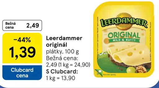 Leerdammer Original plátky