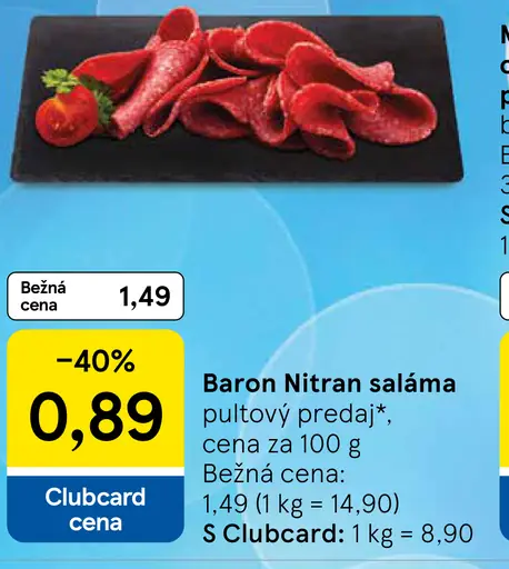 Baron Nitran saláma