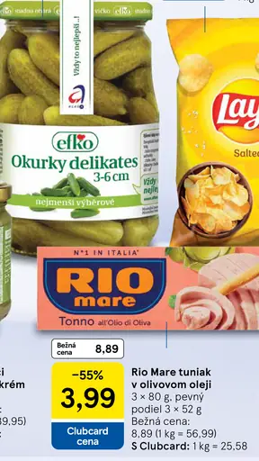 Rio Mare Tuniak v olivovom oleji