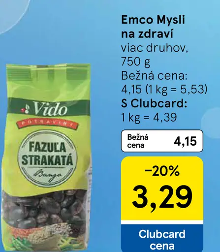 Vido fazuľa strakatá