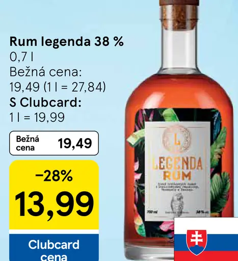 Legenda rum 38%