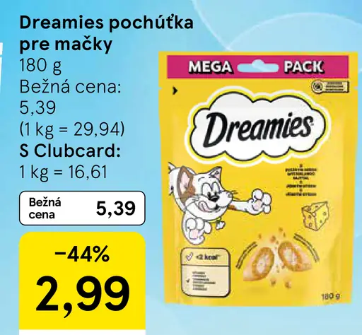 Dreamies pochúťka pre mačky