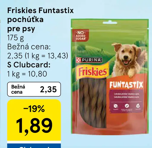 Friskies Funtastix krmivo pre psov