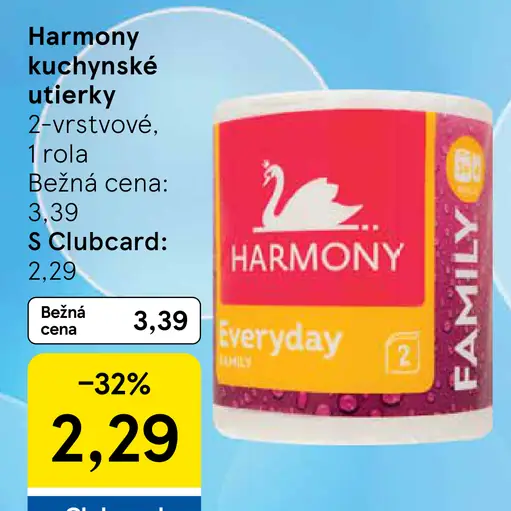 Harmony kuchynské utierky