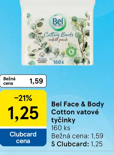 Bel Face & Body Cotton vatové tyčinky