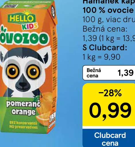 Hello detský nápoj