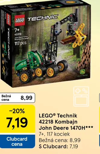 LEGO Technic 42118 Kombajn John Deere 1470H