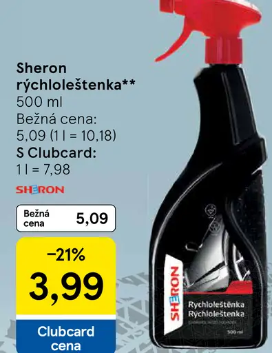 Sheron Rýchloštenka na auto