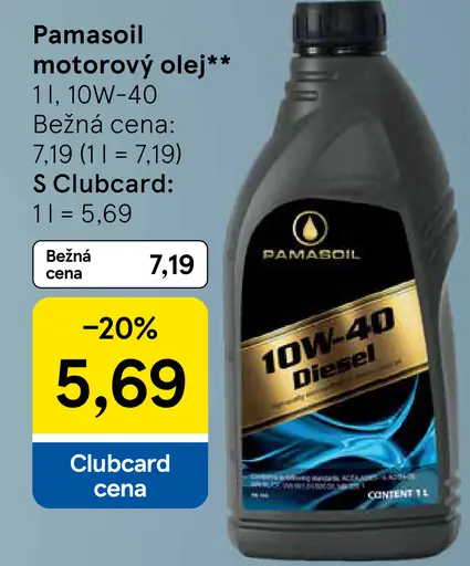 Pamasoil motorový olej 10W-40 Diesel