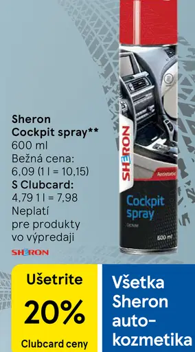 Sheron Cockpit spray